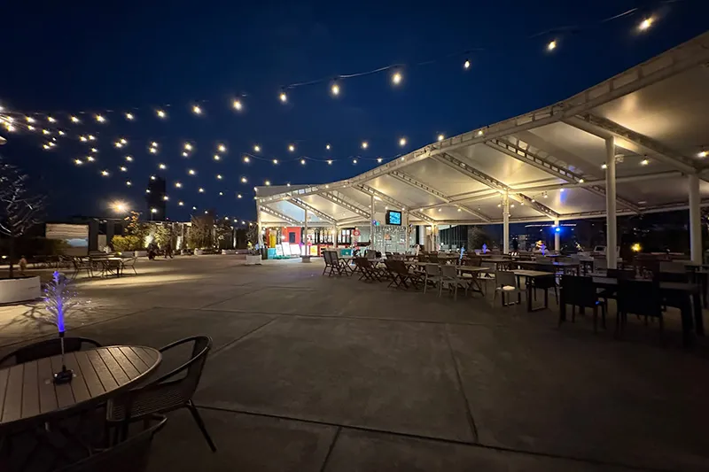 屋上庭園サクラマチガーデン